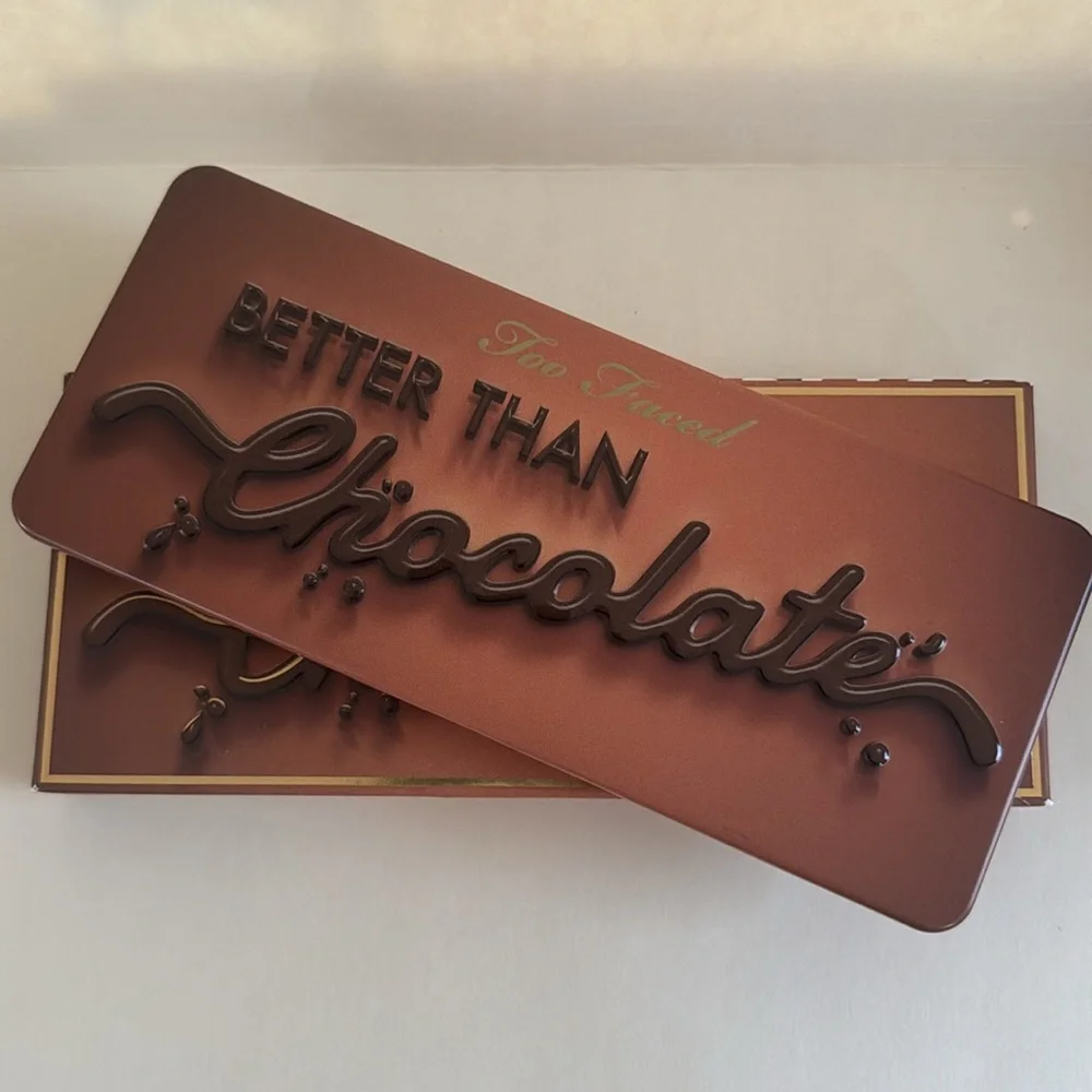 TOO FACED Better Than Chocolate Cocoa-Infused Eye Shadow Palette NIB